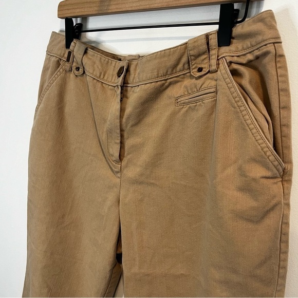Women’s | Larry Levine Tan Capri Pants | Size 14 - Picture 2 of 8